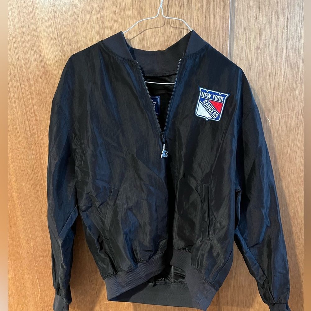 STARTER Black Windbreaker Jacket